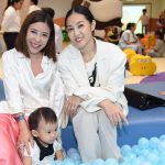 มิลิน ยุวจรัสกุล กับลูกชายโอเชียน เรืองกิจจานุวัฒน์ และจงกล พลาฤทธิ์