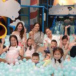 นันทนัช มงคลรัตนชาติ, พรพรรณ พงษ์ศักดิ์, โสภิณ รองรัตน์ และลูกๆ